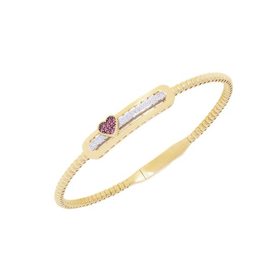 Sürgü Kalpli 14 Ayar Altın Kelepçe