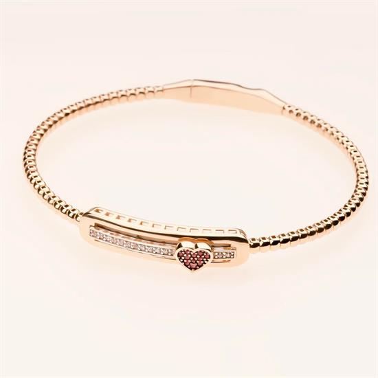 Sürgü Kalpli 14 Ayar Altın Kelepçe