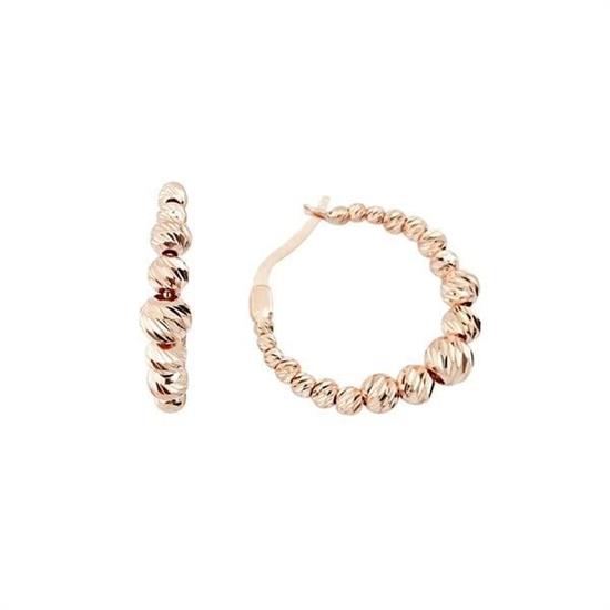 Süzme Top Top Halka Küpe