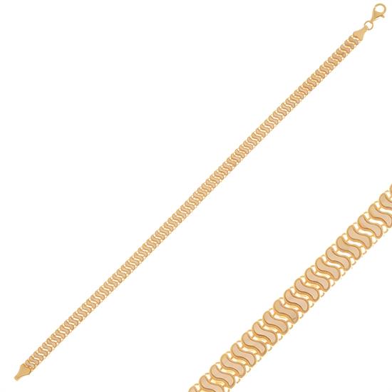 Tasarım 14 Ayar Altın Bileklik