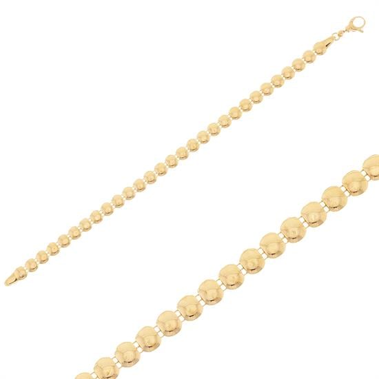 Tasarım 14 Ayar Altın Bileklik