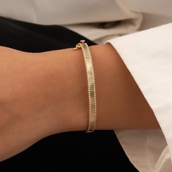 Tasarım 14 Ayar Altın Kelepçe