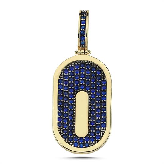 Taşlı 14 Ayar Kolye Ucu