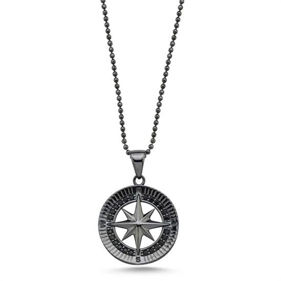 Taşlı 14 Ayar Kolye Ucu