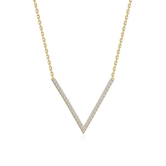 Taşlı Geometrik Kolye