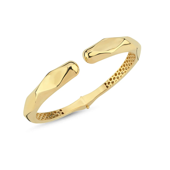 Taşsız 14 Ayar Altın Kelepçe