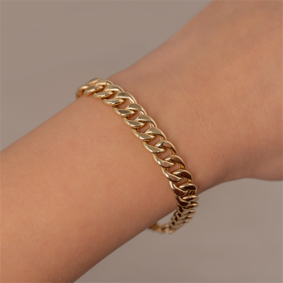 Tasşız Gurmet 14 Ayar Altın Bileklik