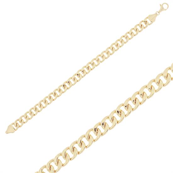 Taşsız Gurmet Spor Bileklik 14 Ayar Altın