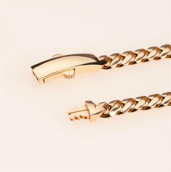 Taşsız Gurmet Spor Bileklik 14 Ayar Altın 6 Mm