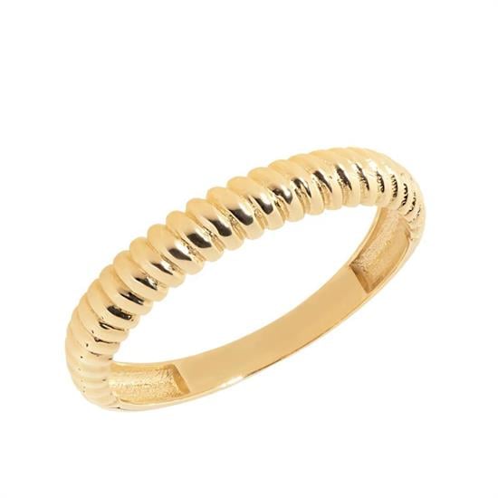 Burgu Model 14 Ayar Altın Yüzük