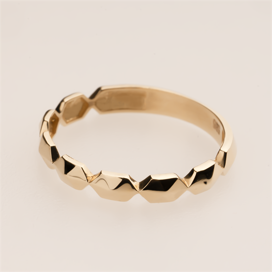 Taşsız Spor 14 Ayar Çıtır Altın Yüzük