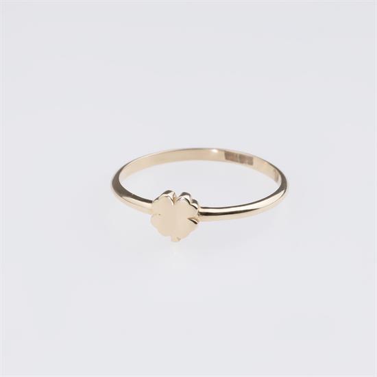 Taşsız Spor Yonca 14 Ayar Yüzük