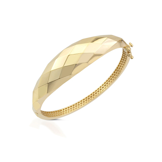 Taşsız Tasarım 14 Ayar Altın Kelepçe