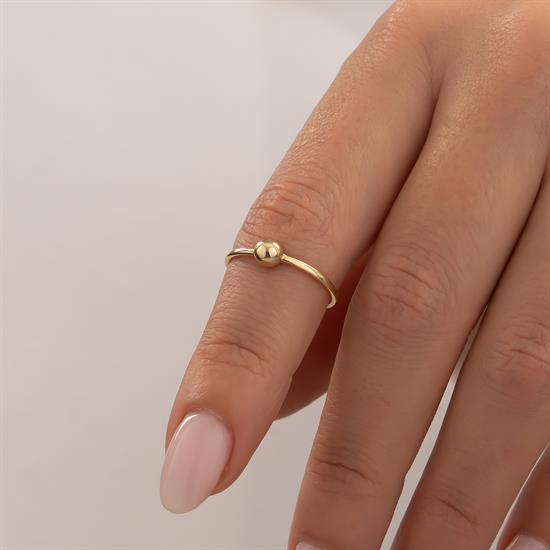 Taşsız Toplu 14 Ayar Altın Yüzük