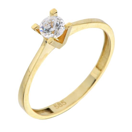 Tektaş 14 Ayar Altın Yüzük 