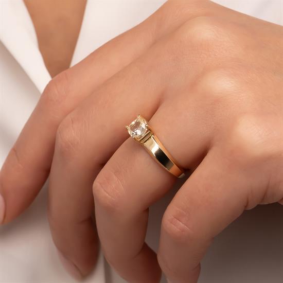 Tektaş 14 Ayar Altın Yüzük