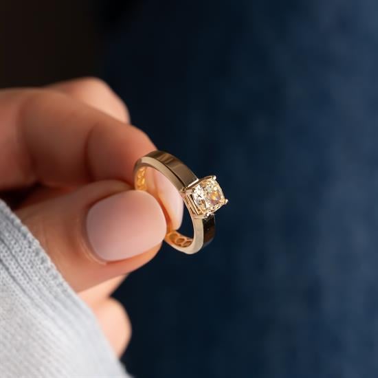 Tektaş 14 Ayar Altın Yüzük