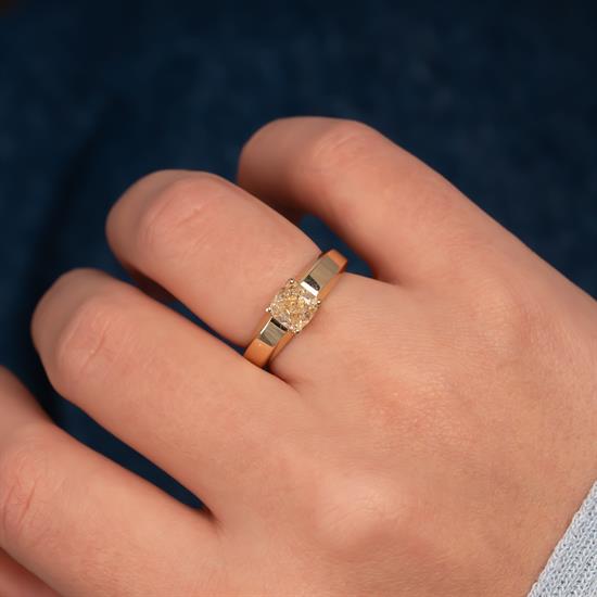 Tektaş 14 Ayar Altın Yüzük