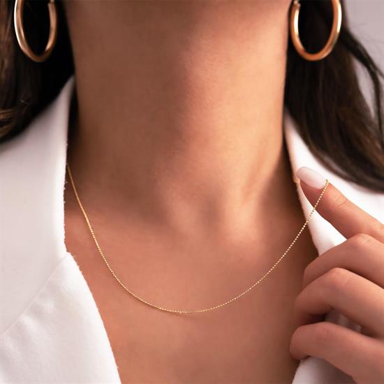 Tırnak Makası Zincir 14 Ayar Altın