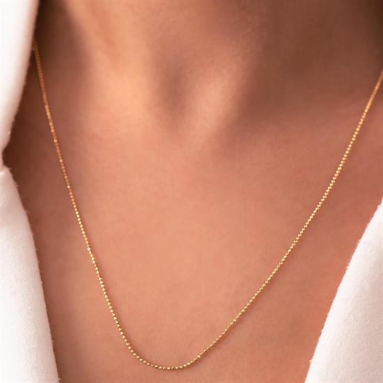 Tırnak Makası Zincir 14 Ayar Altın