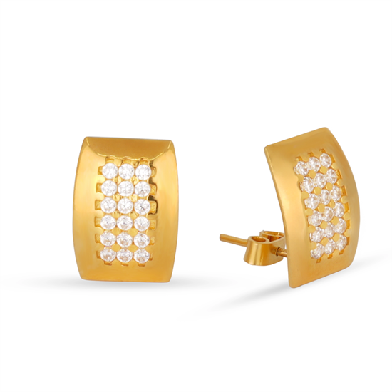 Trabzon Hasır Set Klasik Taşlı Toka 7 Sıra 14 Ayar Altın