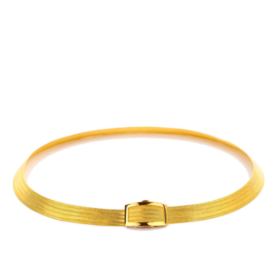 Trabzon Hasır Set Klasik Toka 5 Sıra 14 Ayar Altın