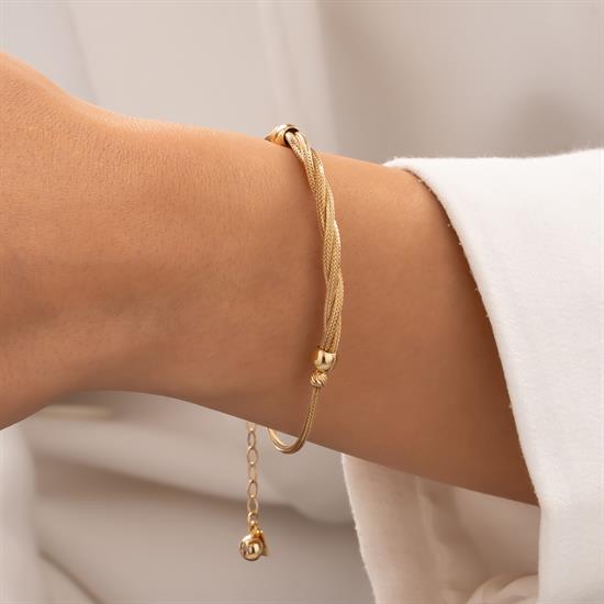 Trend 14 Ayar Altın Bileklik