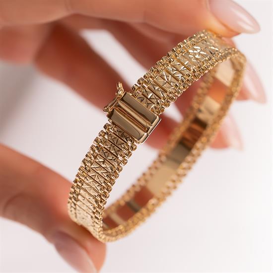 Trend Kelepçe 14 Ayar Altın