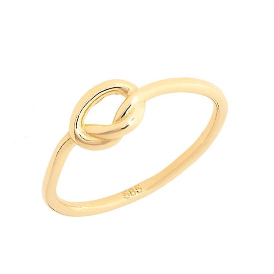 Trend 14 Ayar Altın Yüzük