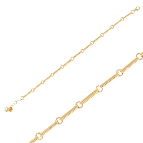 Trend Model 14 Ayar Altın Bileklik