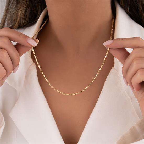 Trend Zincir 14 Ayar Altın 2 Mm