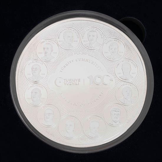 Türkiye Cumhuriyetinin 100. Yılı Gümüş Hatıra Parası