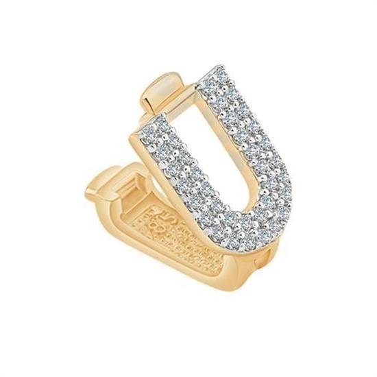 U Harf 9Mm Bileklik Charm