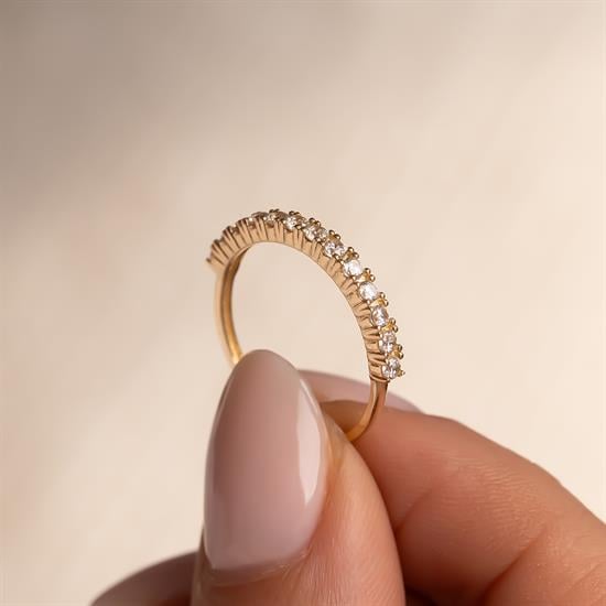 Yarım Tur Altın Yüzük