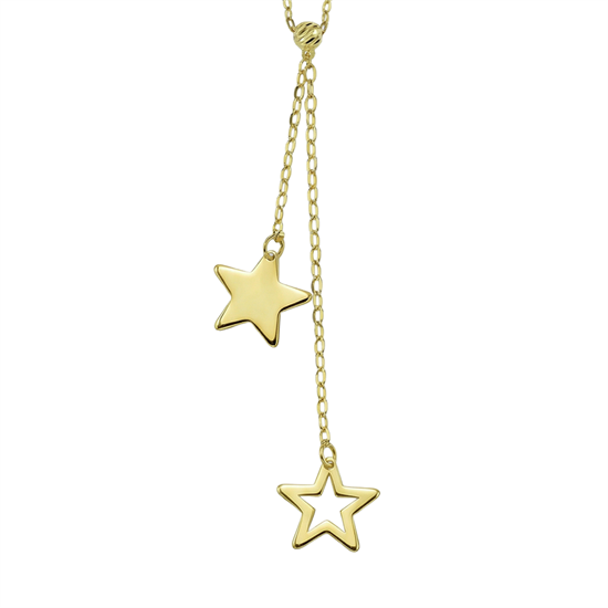 Yıldız Minimal 14 Ayar Kolye  Altın