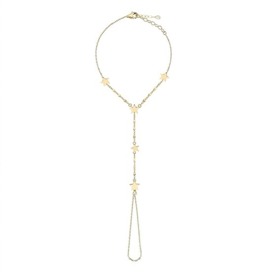 Yıldız 14 Ayar Altın Şahmeran Bileklik