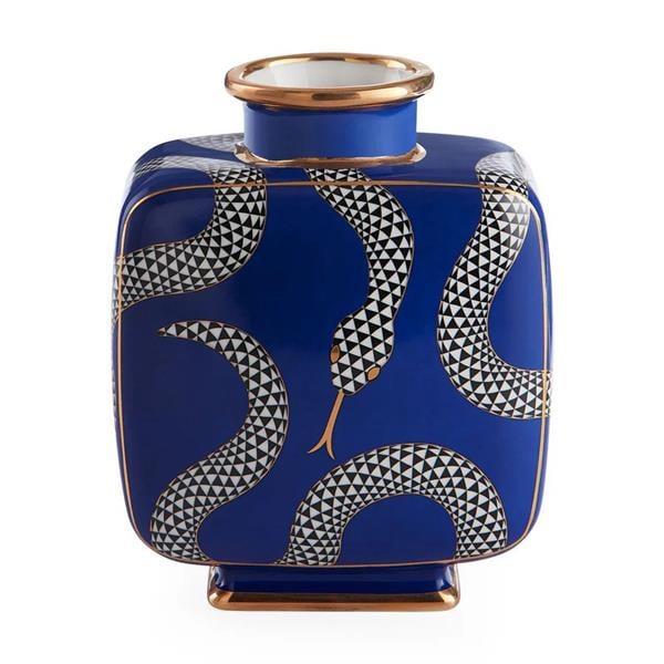 Jonathan Adler - Eden Square Vase - Navy