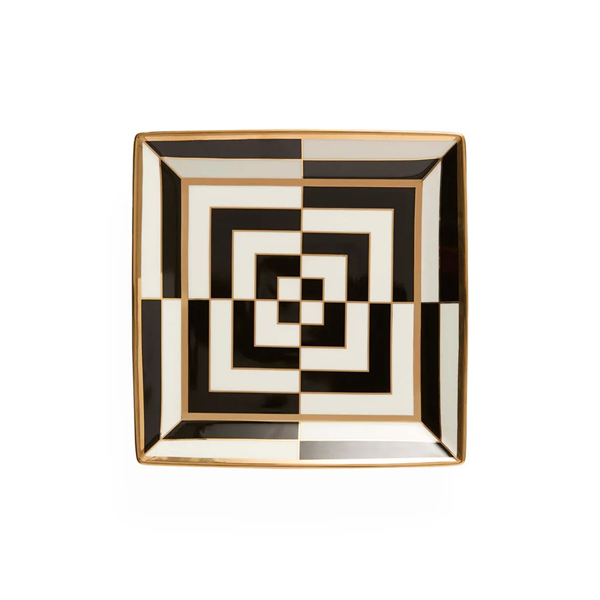 Jonathan Adler - Op Art Square Tabak