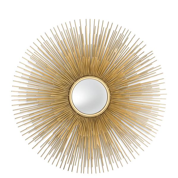 Mirror Solaris Gold Finish L