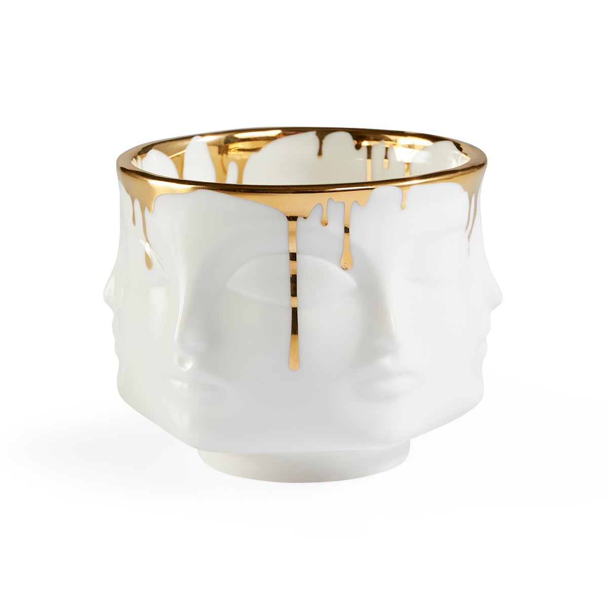 Jonathan Adler Gilded Dora Maar Dekoratif Kase