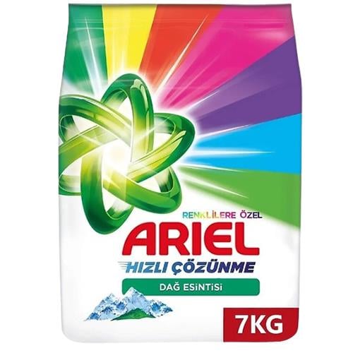 Ariel Matik 7Kg Parlak Renkler