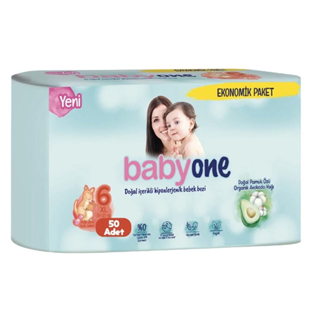 Babyone Süper Fırsat Paketi 6 XL 50 Adet