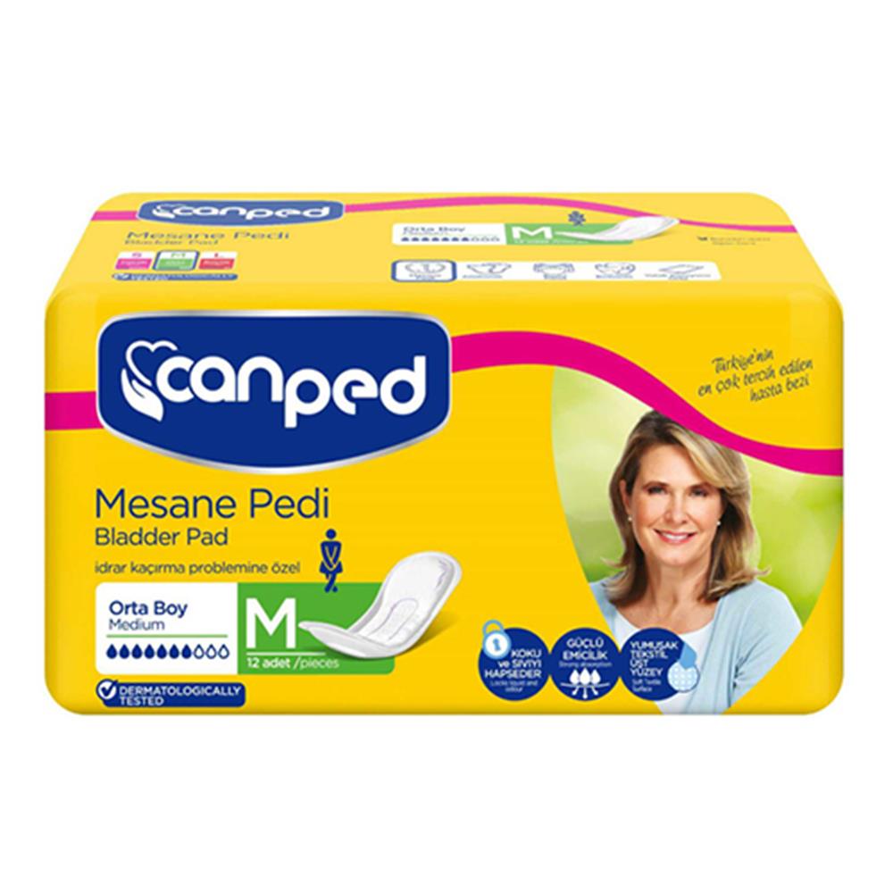 Canped Mesane Pedi Orta 12'li