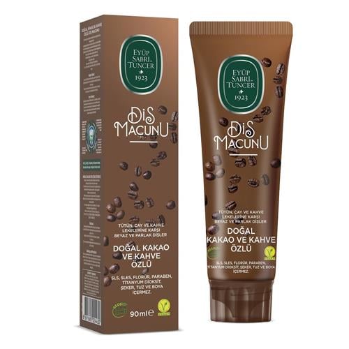 Eyüp Sabri Tuncer Doğal Kakao ve Kahve Özlü Diş Macunu 90 ml