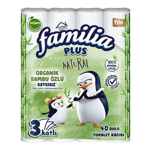 Familia Tuvalet Kağıdı 40'lı 3 Katlı Aile Boyu