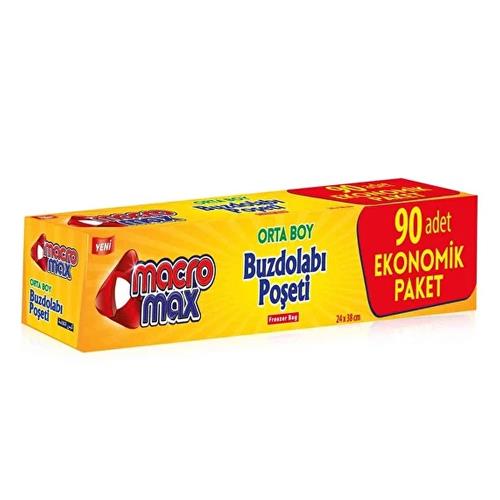 Macromax Buzdolabı Poşet Orta 90'lı