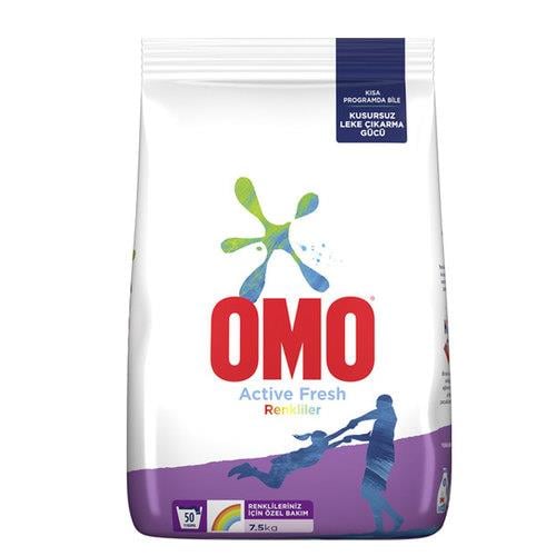 Omo Matik Active Freşh Renklıler 7,5 Kg