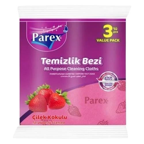 Parex Temizlik Bezi 3'lü Kokulu