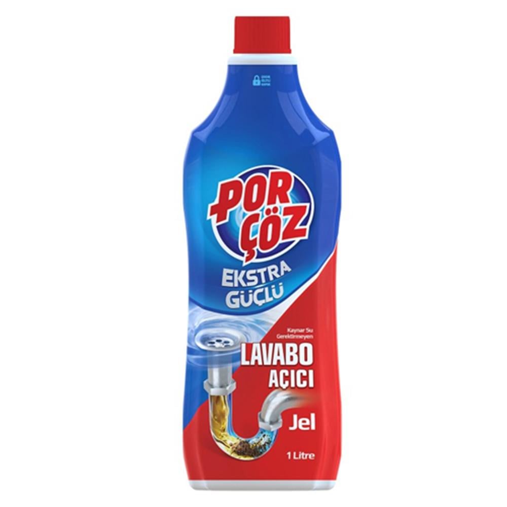 Porçöz Lavabo Açıcı 1 Lt. Jel