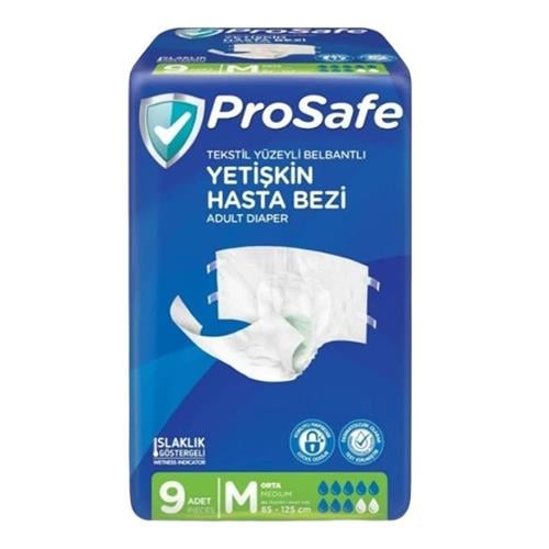 Prosafe Hasta Bezi Orta Boy (M) 9 Adet